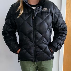 The North Face down jacket
